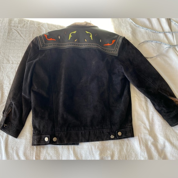 GUESS VTG 92 Georges Marciano Western Trucker Jacket - Picture 7 of 16